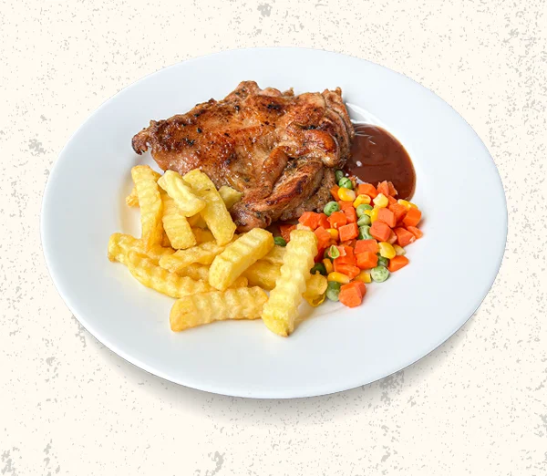 Chicken Steak Package - menu BBQ home service Steggo