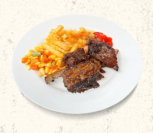 BBQ Ribs Package - menu BBQ home service Steggo