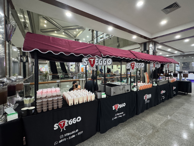 Steggo Melayani 500 Pax untuk Acara Kantor PT Pertamina EP Cepu di Gedung Patra Jasa Office Tower
